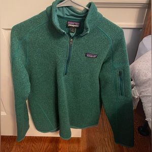 Green Patagonia 1/4 zip
